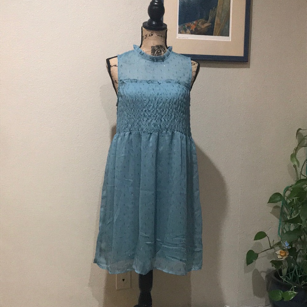 Pretty teal dress
